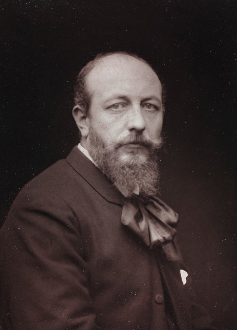 Konstnärligt och biografiskt album, 6:e årg., Salong 1885; porträtt av den franske målaren Roger Jourdain (1845-1918) av Charles Michelez