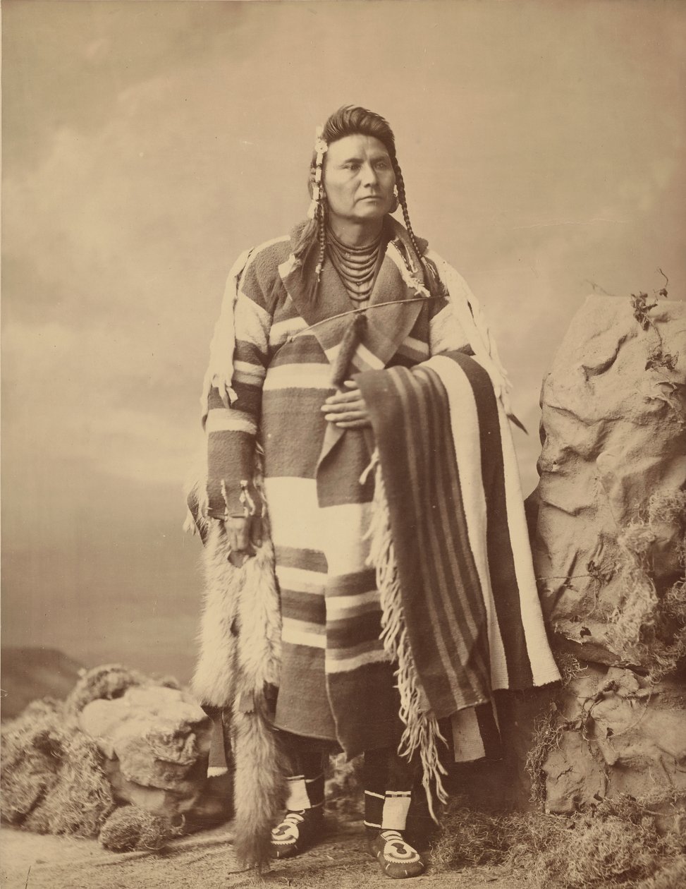 Hinmatóowyalahtq’it Chief Joseph, 1879. . av Charles Milton Bell
