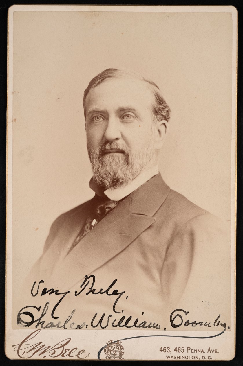 Porträtt av Charles William Coombs, före 1893. av Charles Milton Bell