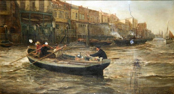 Äntligen hemma! av Charles Napier Hemy