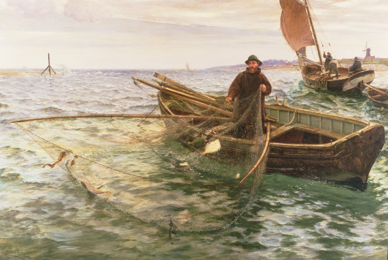 Fiskaren, 1888 av Charles Napier Hemy