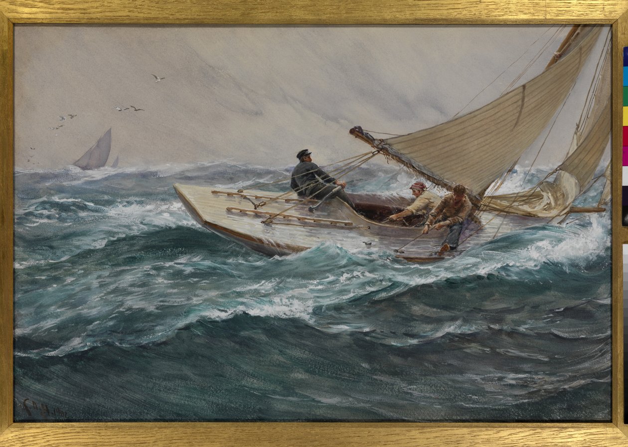 Ungdom, 1902 (tempera och wc) av Charles Napier Hemy