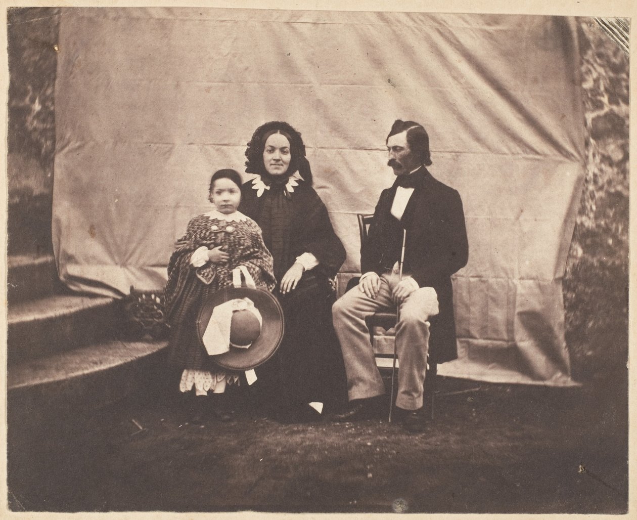Familjegrupp av Charles Nègre