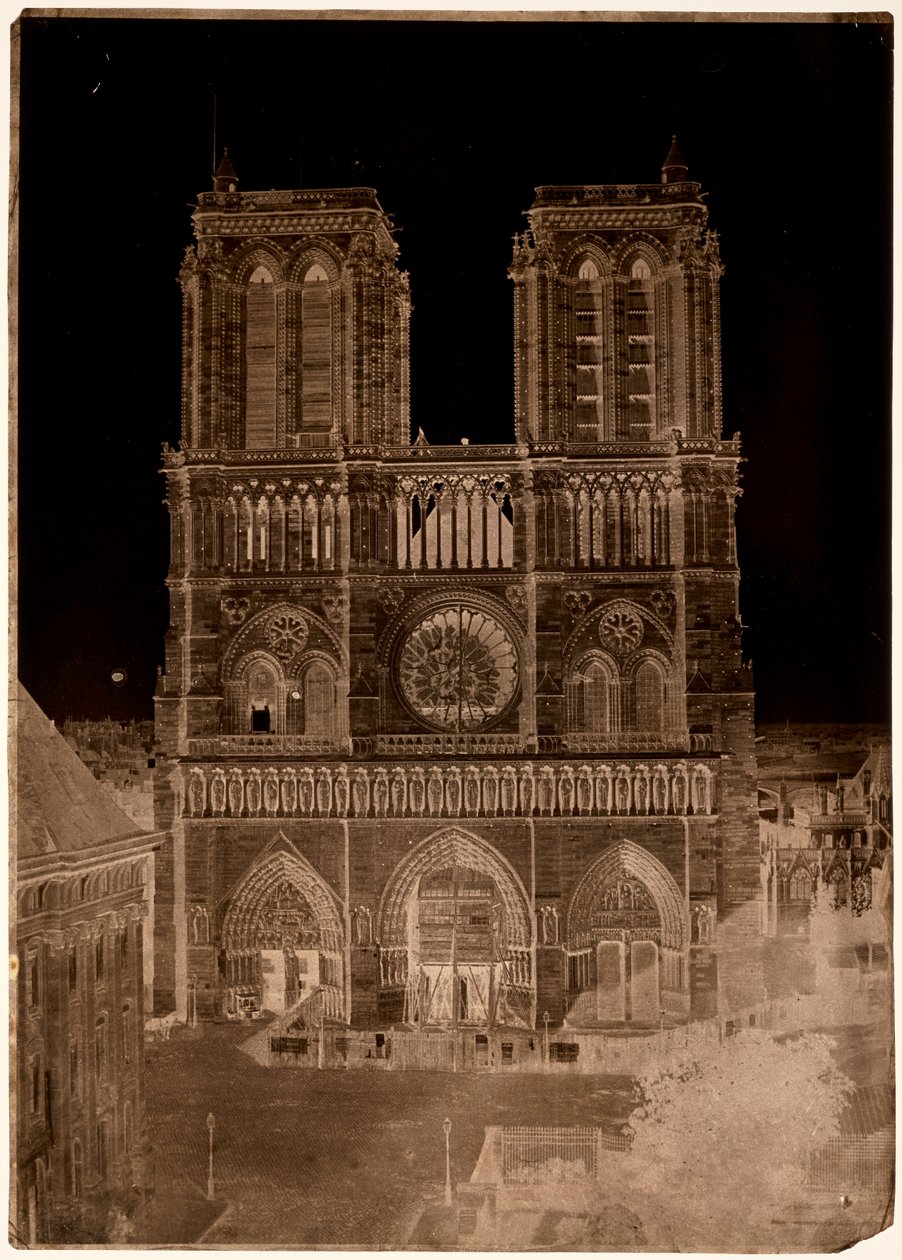 Notre-Dame, Paris av Charles Nègre