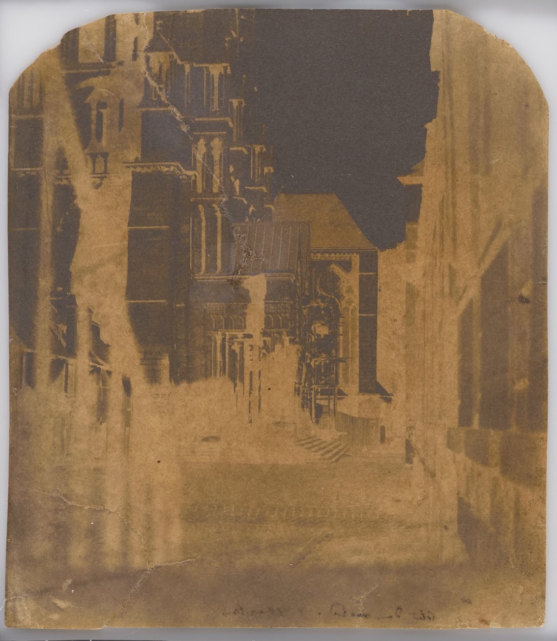 [Ansicht von Chartres] av Charles Nègre