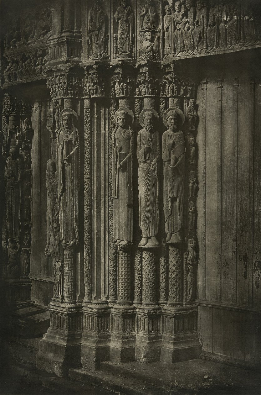 Chartres katedral av Charles Nègre