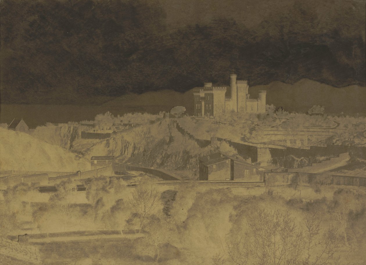 Vallambrosa slott, Cannes,ca. 1852 (foto) av Charles Nègre