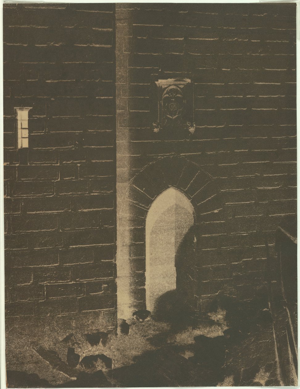 Mont-Majour, affisch för Abbey Tower, ca. 1852. av Charles Nègre