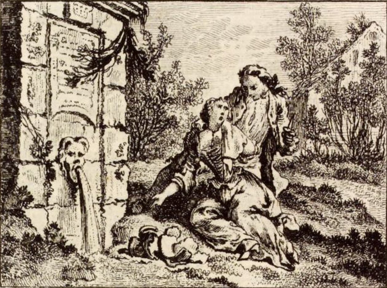 La Cruche av Charles Nicolas Cochin