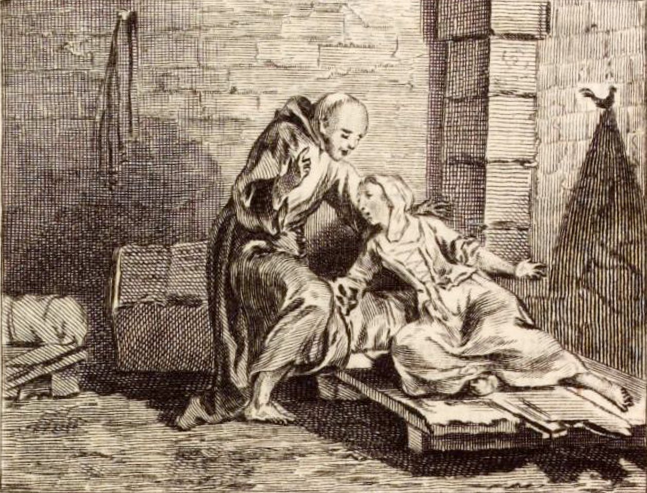 Le Diable en enfer av Charles Nicolas Cochin