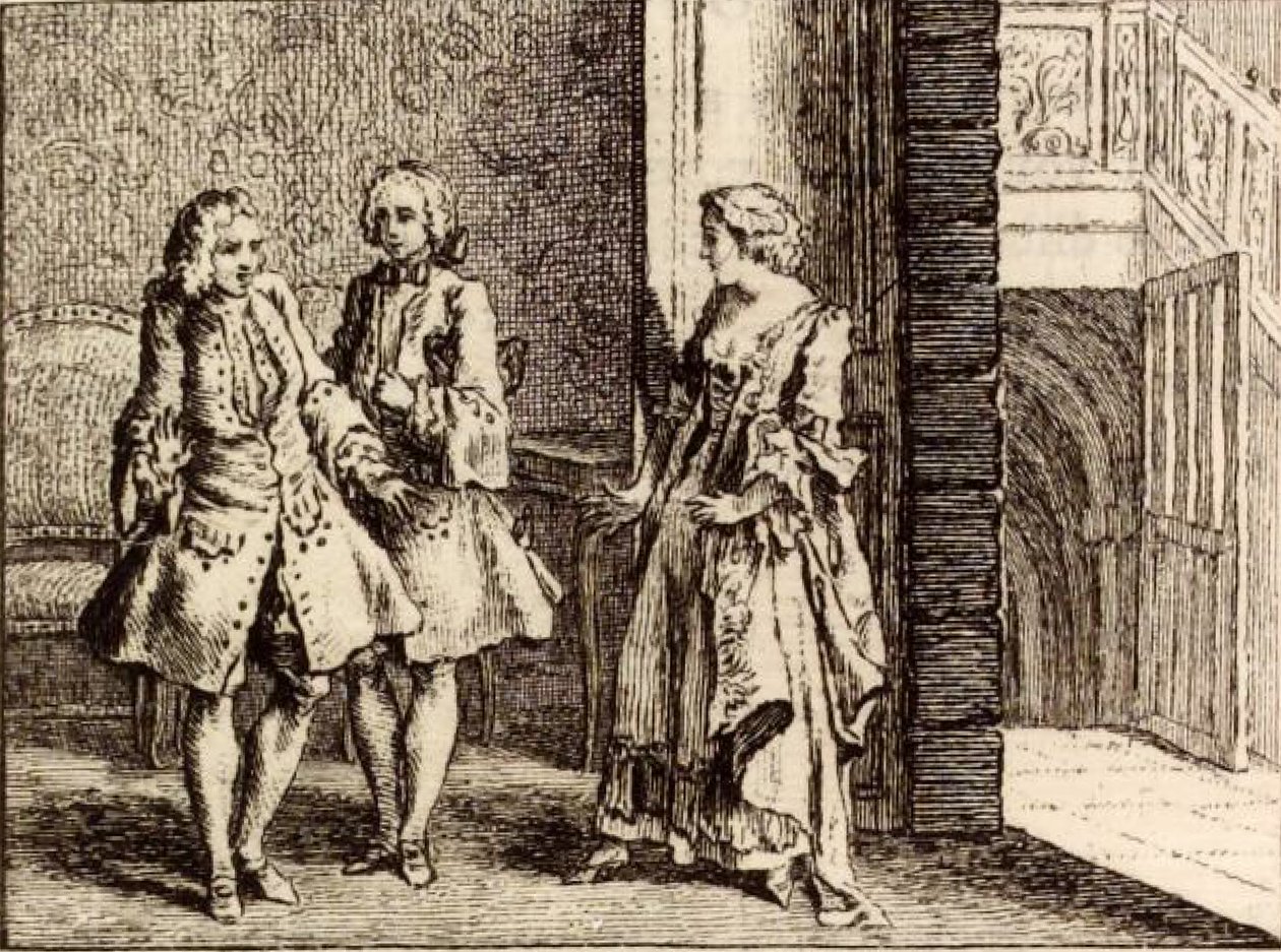 Quiproquos av Charles Nicolas Cochin
