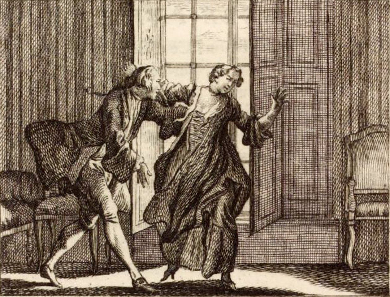 Richard Minutolo av Charles Nicolas Cochin