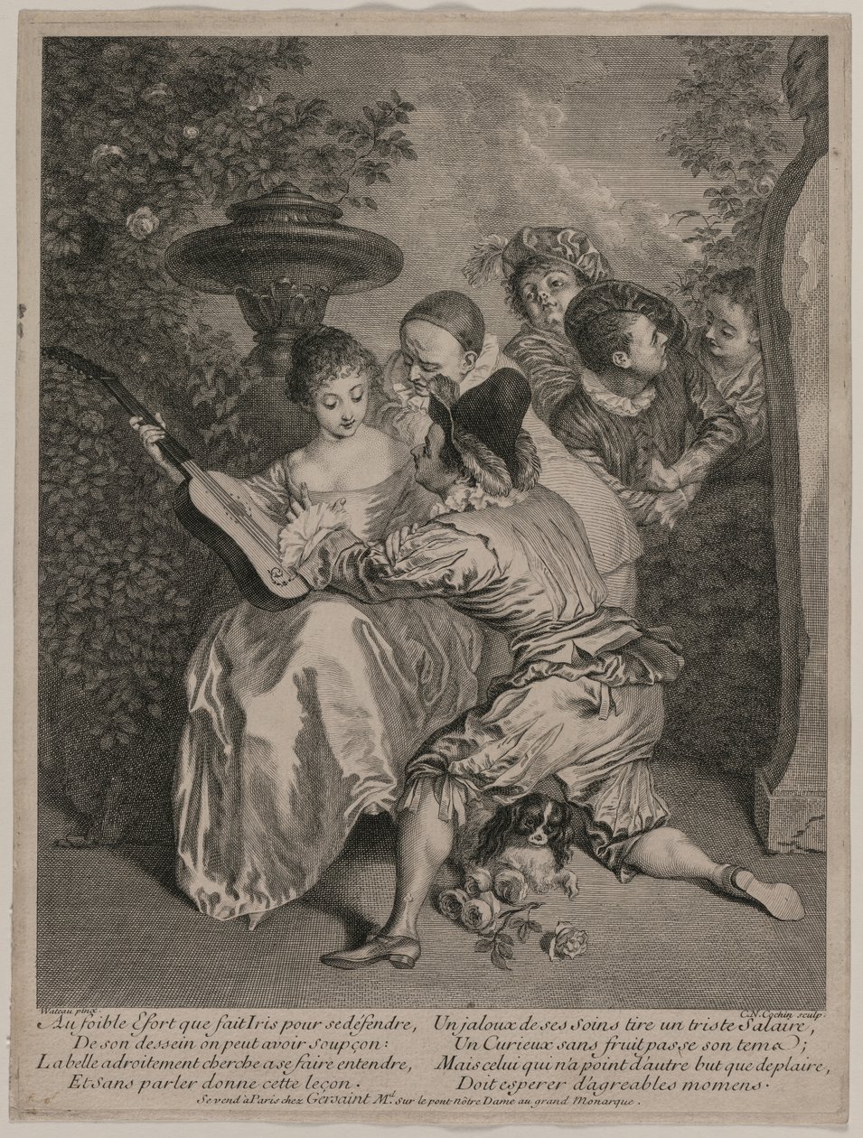 Romantikern av Charles Nicolas Cochin
