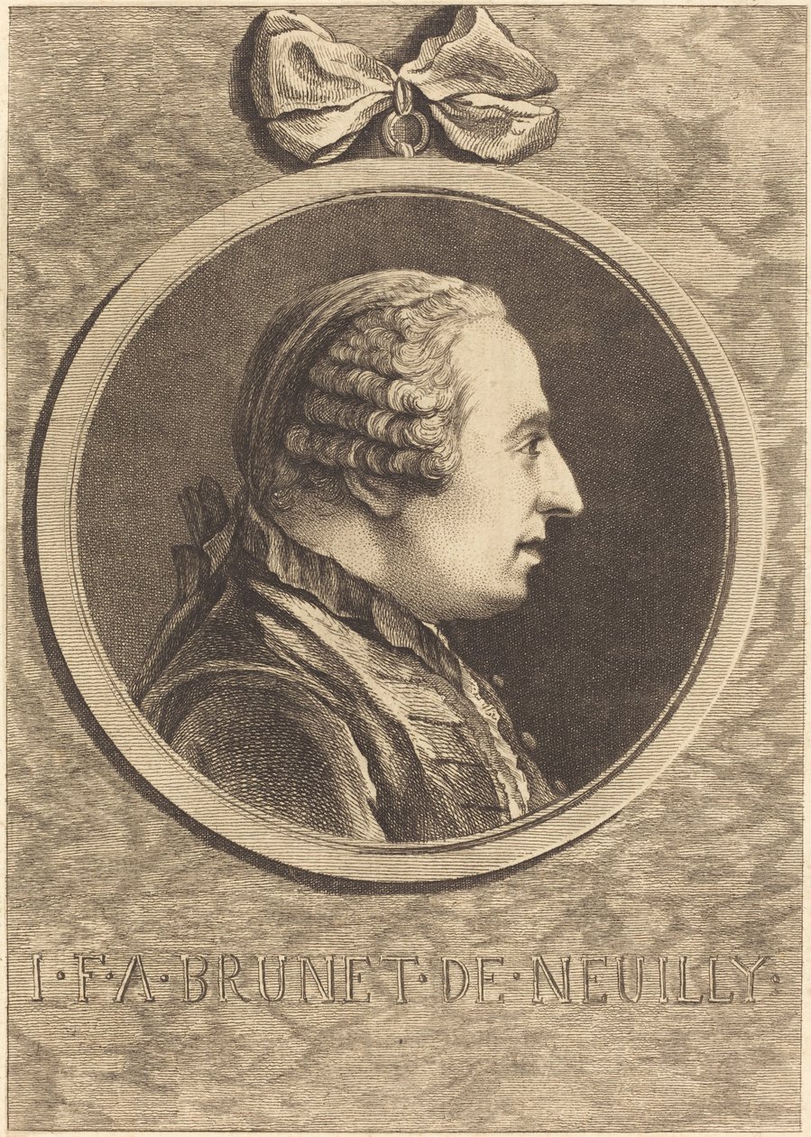 OM EN. Brunet de Neuilly av Charles Nicolas Cochin II