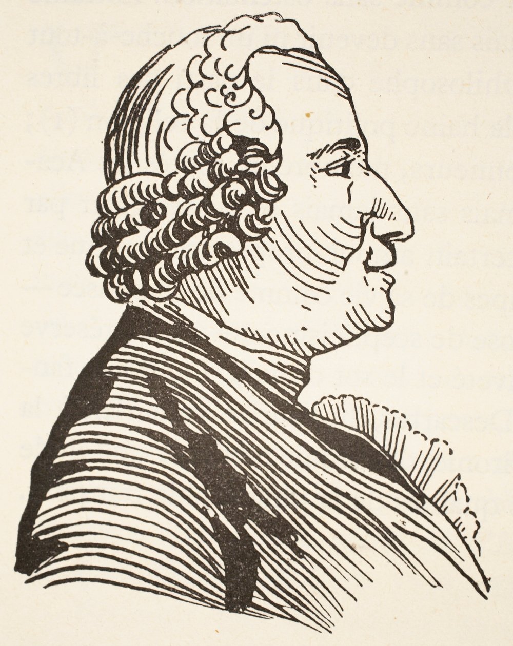 Diderot, kopia av Boris Mestchersky (d.1957), illustration från 