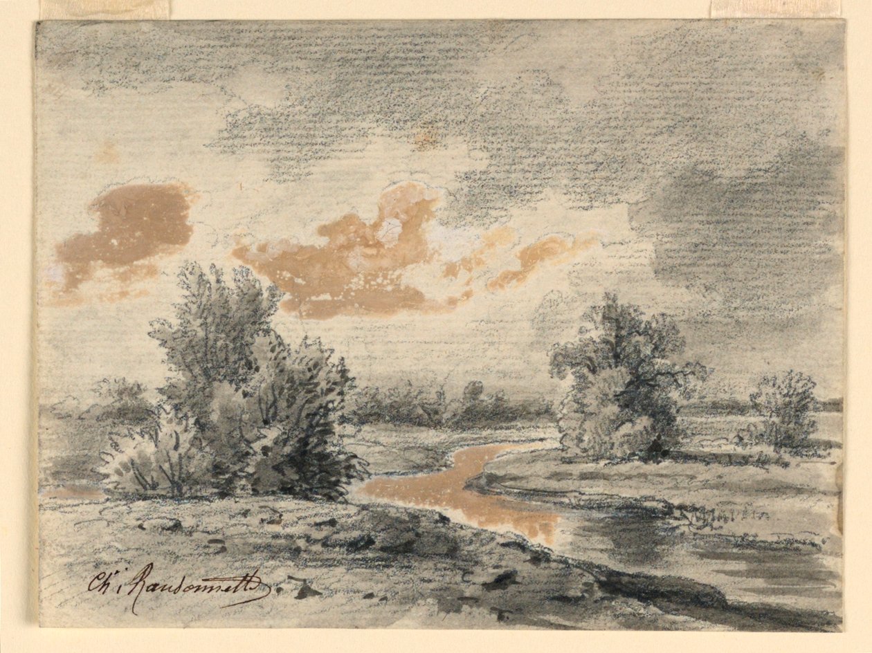 Landskap av Charles Nicolas Ransonnette