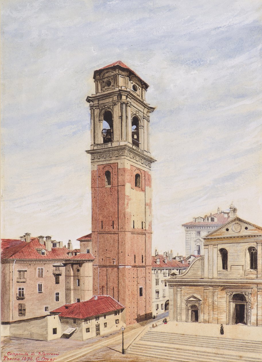 Campanile Di San Giovanni, Turin av Charles Ower