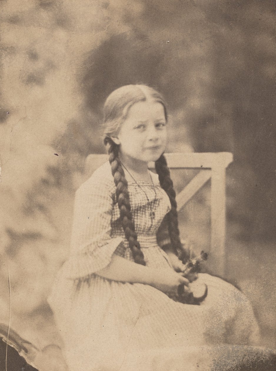 Marie LaPorte,mitten av 1850-talet (foto) av Charles Ozanam
