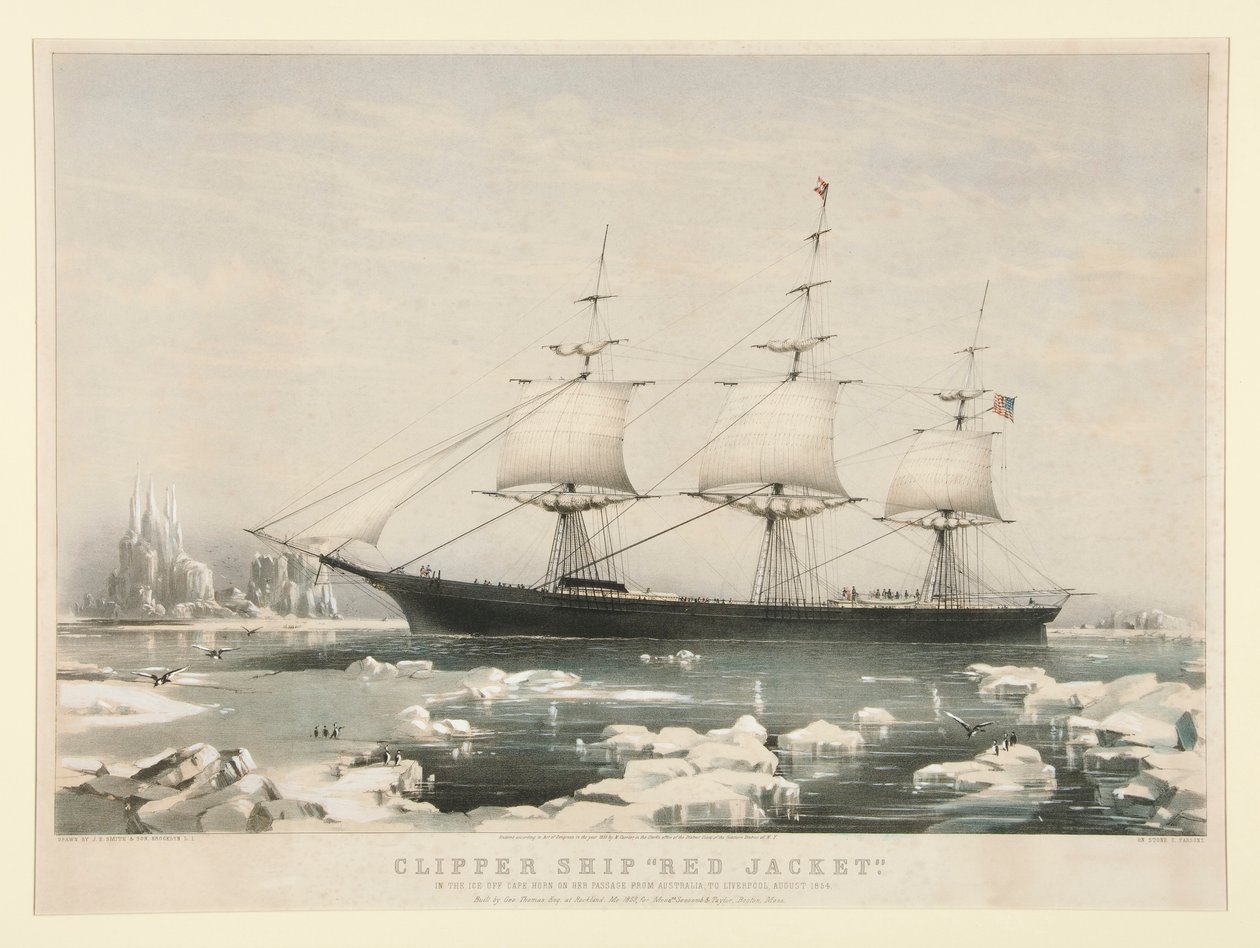 Clipperskepp av Charles Parsons