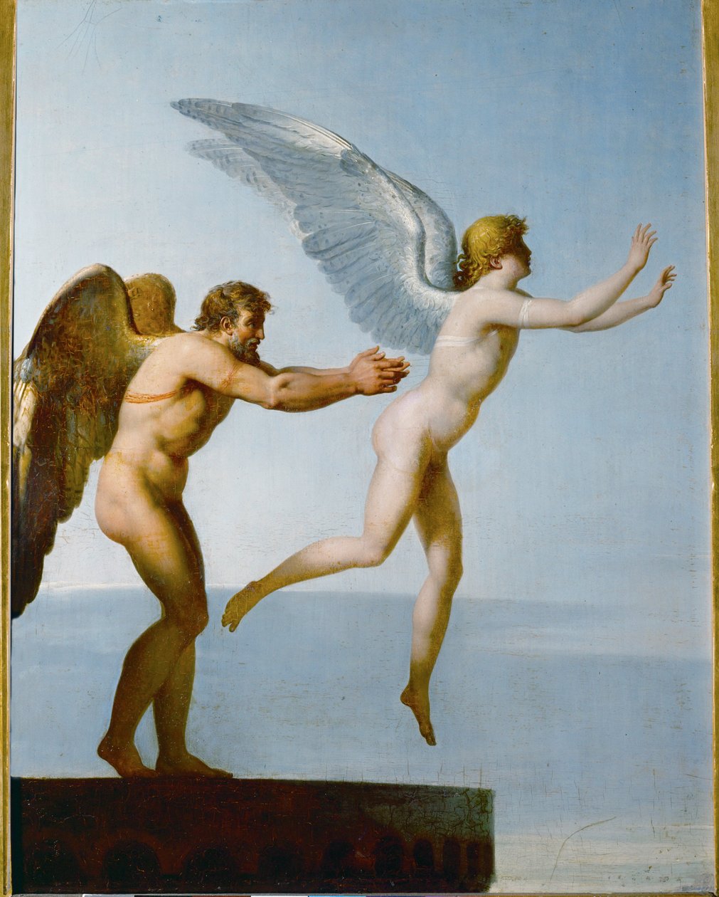 Daidalos och Ikaros av Charles Paul Landon
