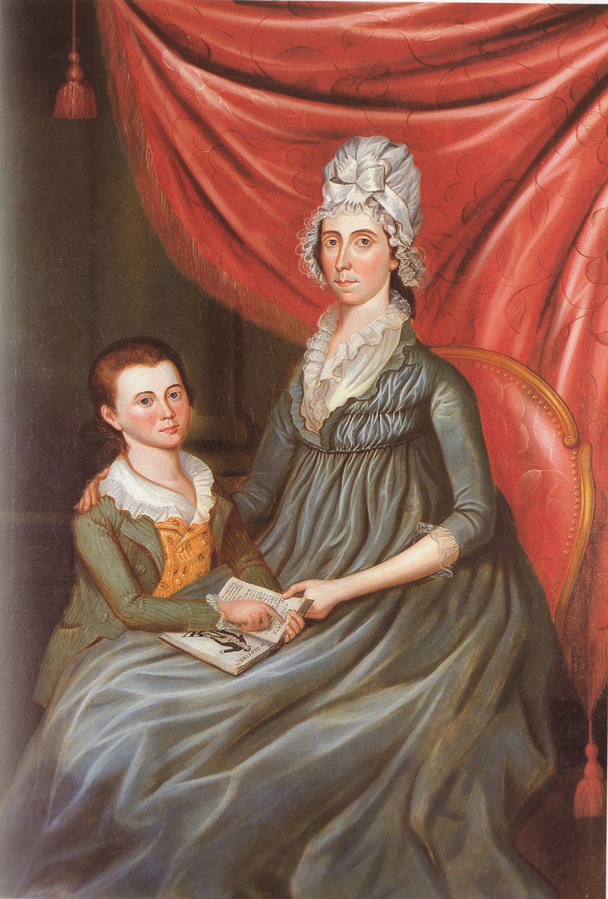 Eleanor Conway Hite och sonen James Madison Hite av Charles Peale Polk