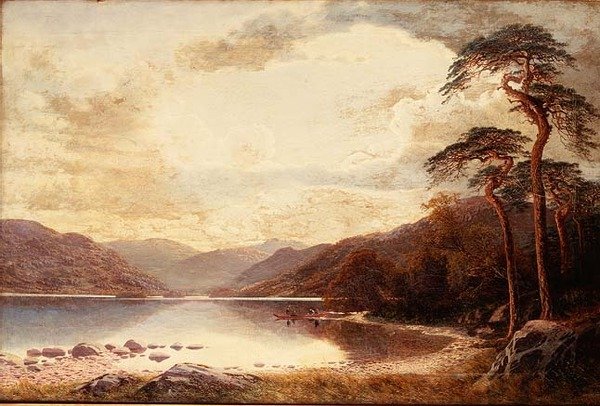Utsikt över Lower Lake, Killarney av Charles Pettit