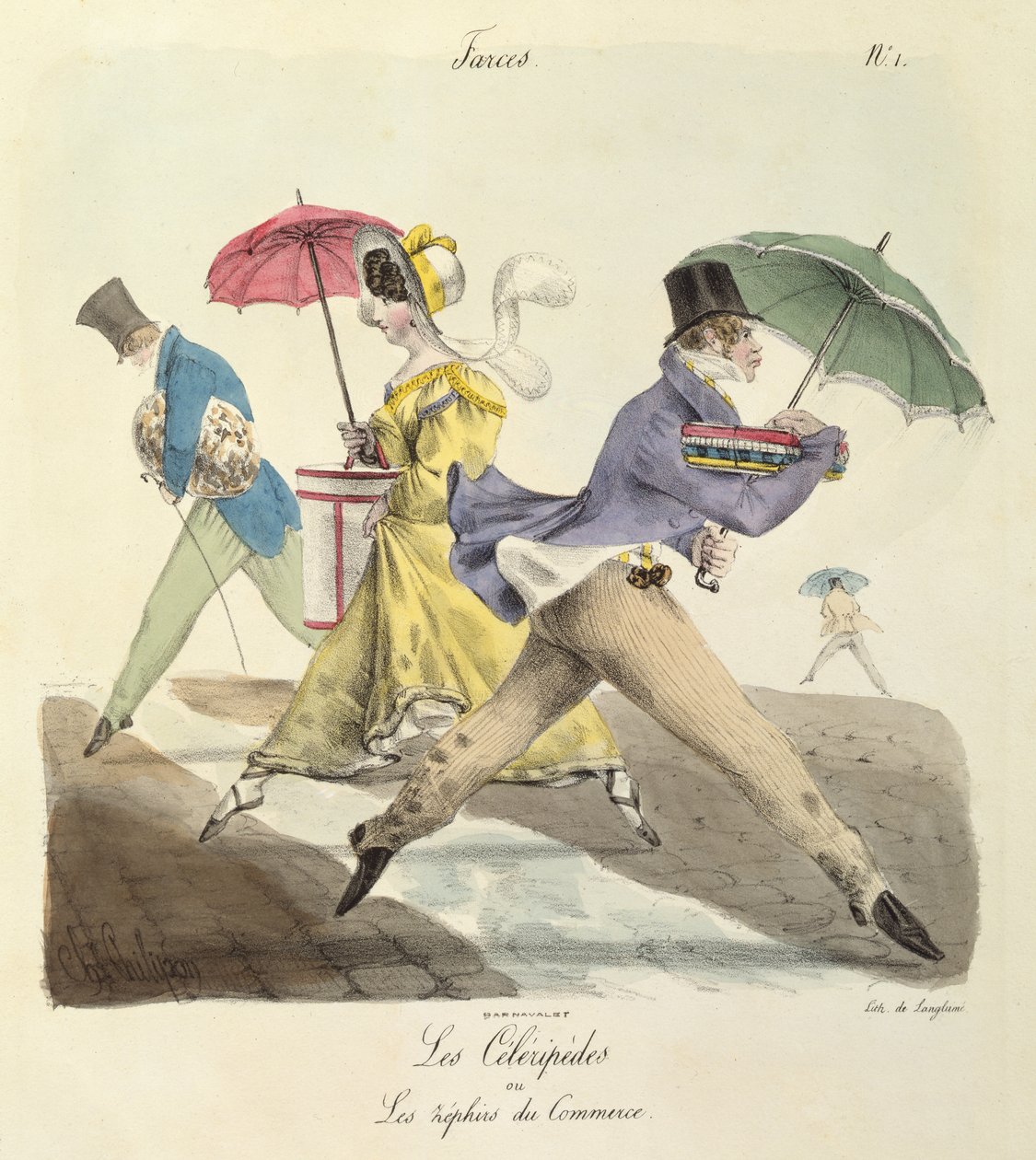 The Celeripedes eller, The Zephyrs of Commerce av Charles Philipon
