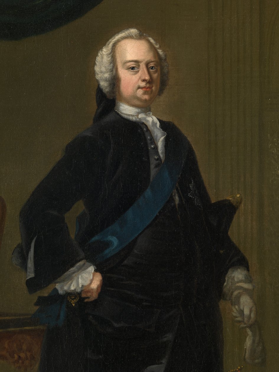 Charles, 2nd Duke of Richmond, Lennox and Aubigny, c.1730 (olja på duk) av Charles Philips