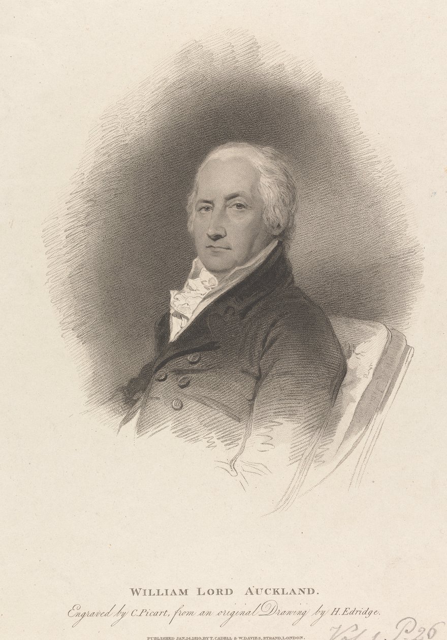 William Eden, 1:a baron Auckland av Charles Picart