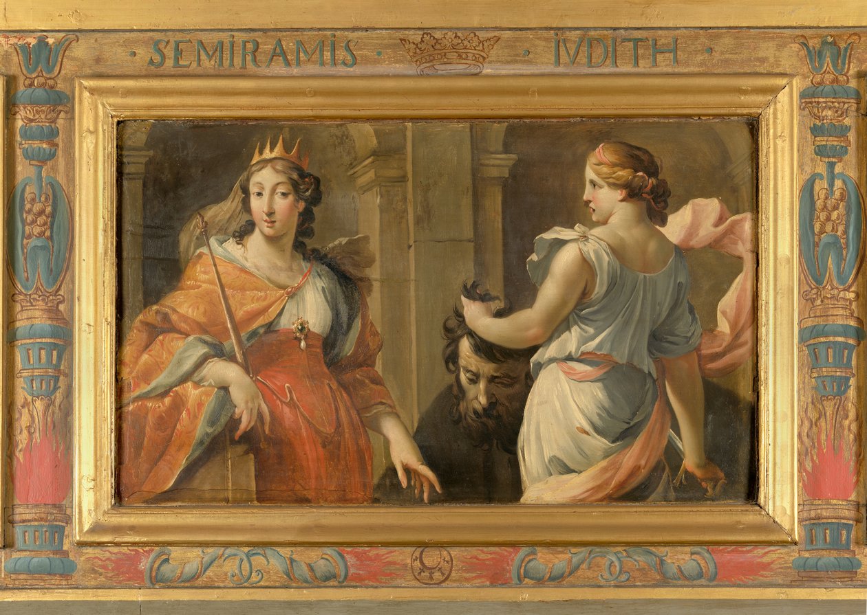 Semiramis och Judith av Charles Poerson