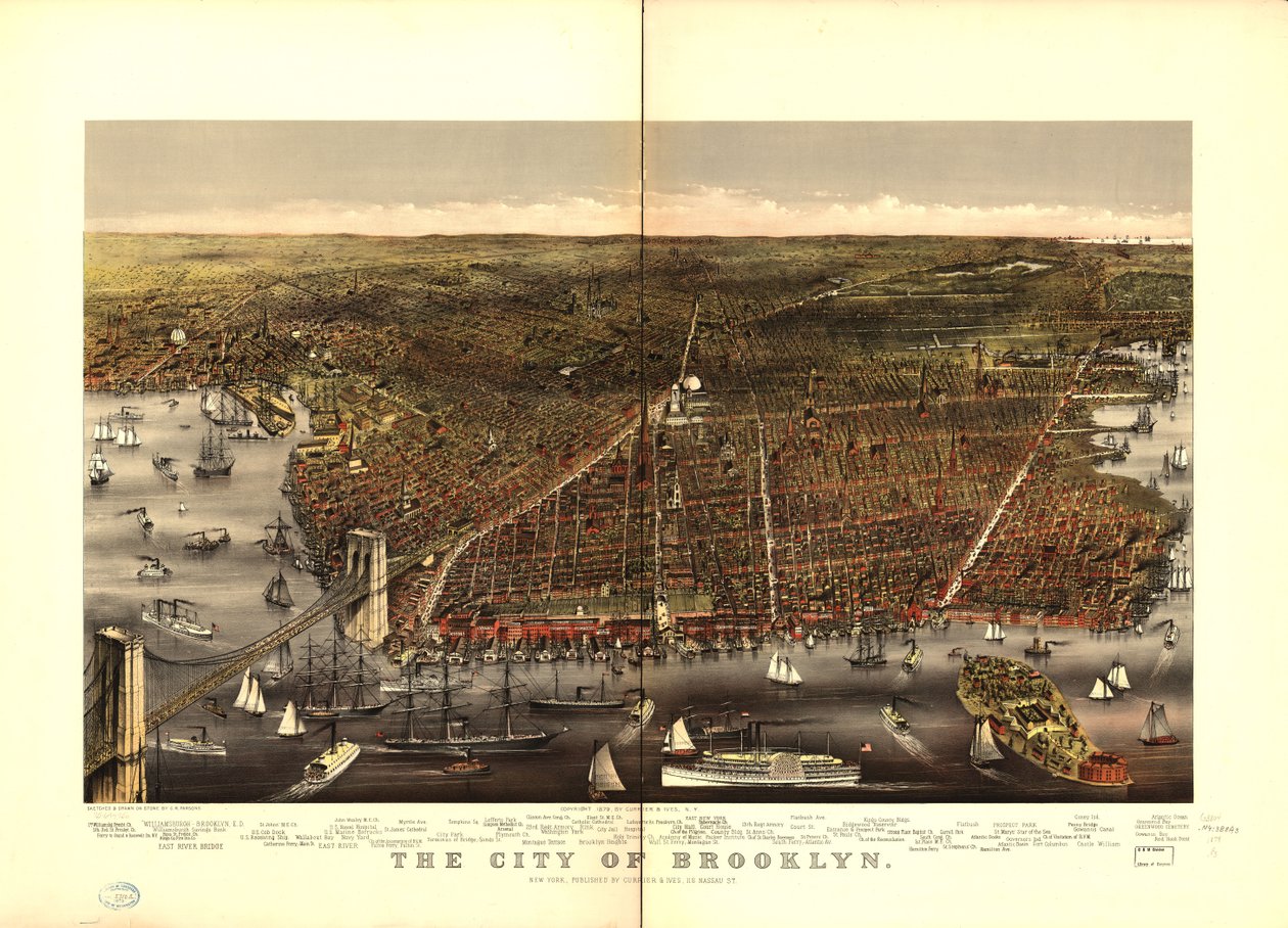 Staden Brooklyn. av Charles R. Parsons