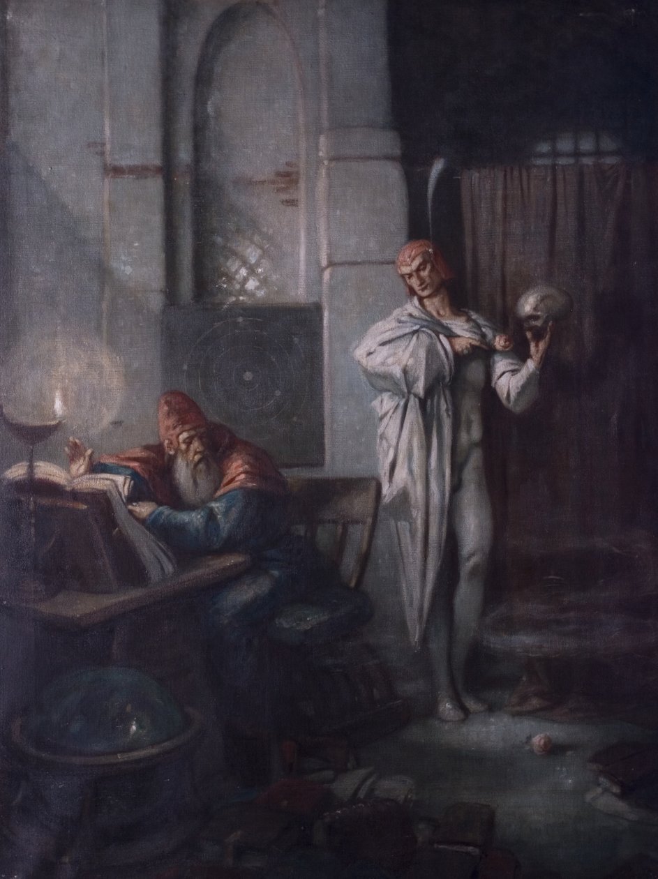 Faust och Mefistofeles, ca 1930 av Charles Ricketts