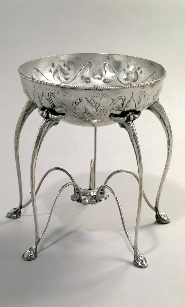 Skål, 1893-96 silver av Charles Robert Ashbee