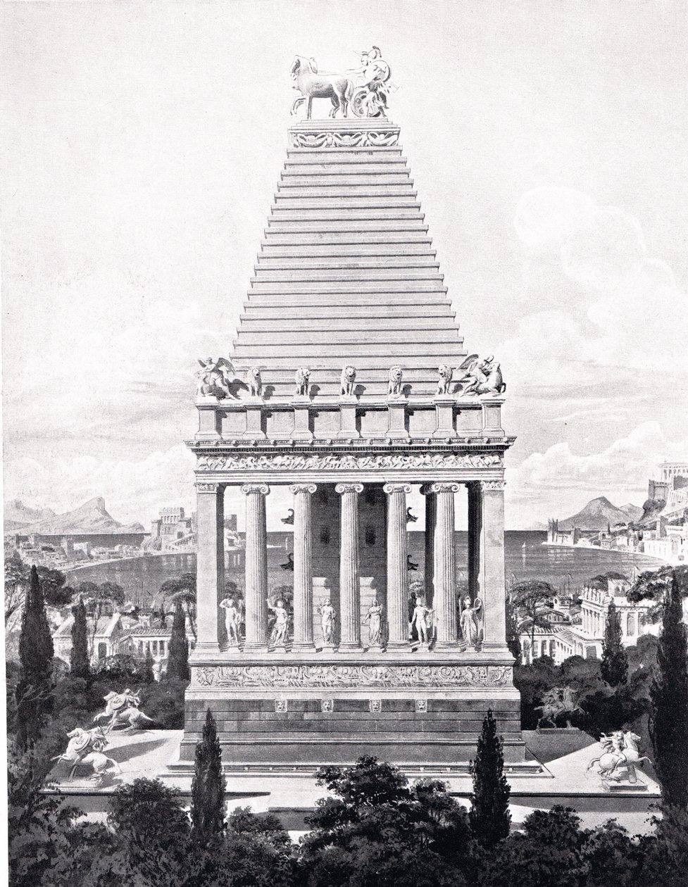 The Original Mausoleum, illustration från 