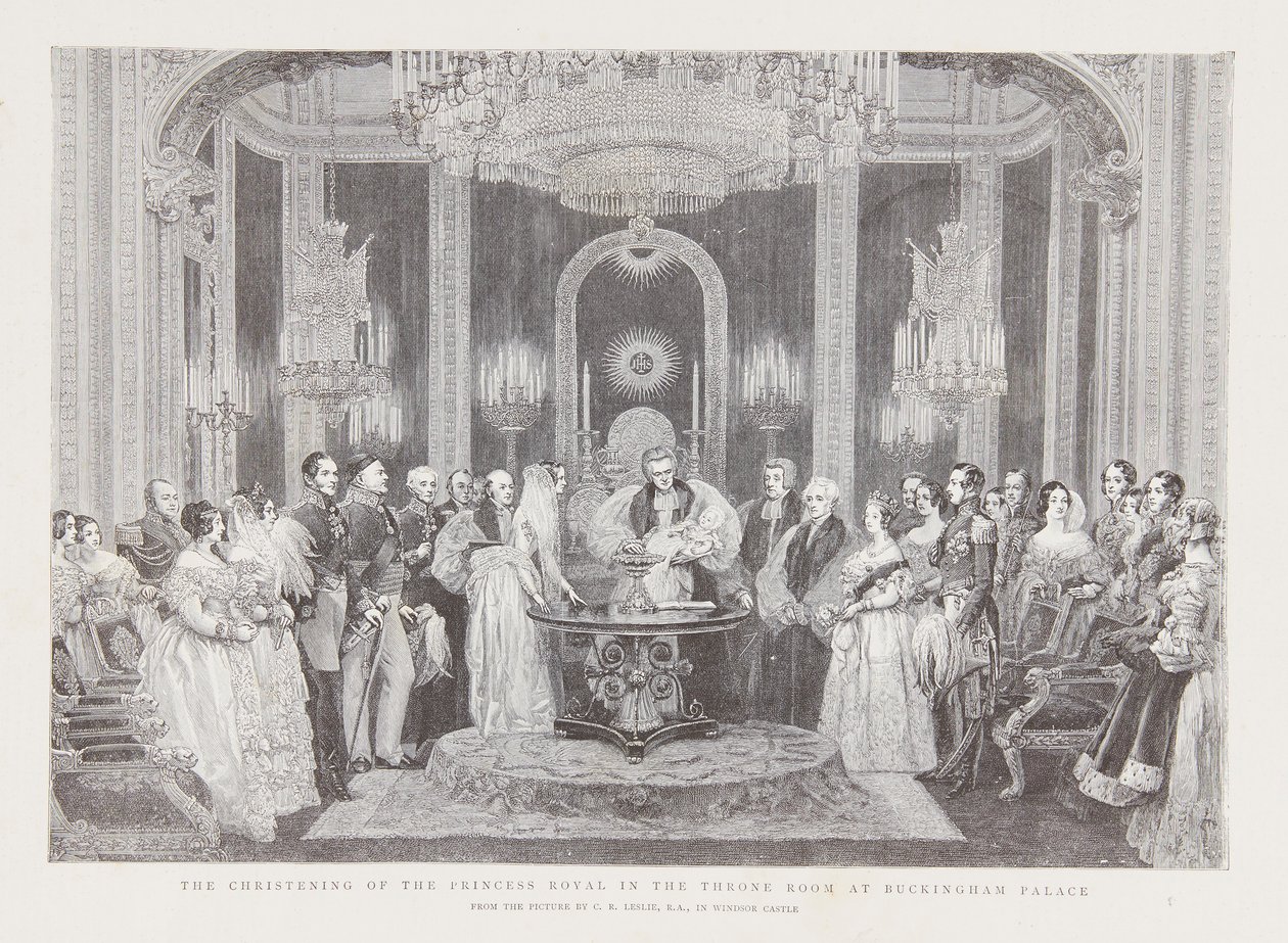 Dopet av Victoria, prinsessan Royal av Charles Robert Leslie