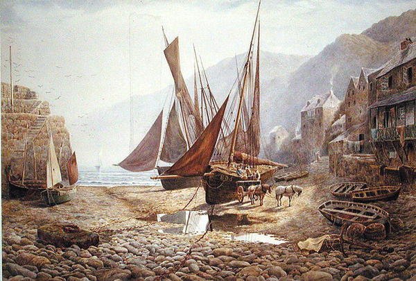 Harbour Pool, Clovelly av Charles Robertson
