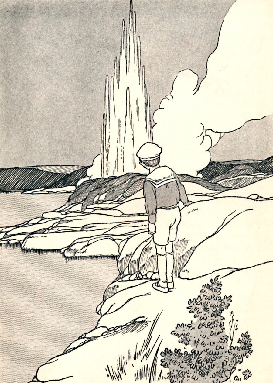 En gejser, 1912 av Charles Robinson