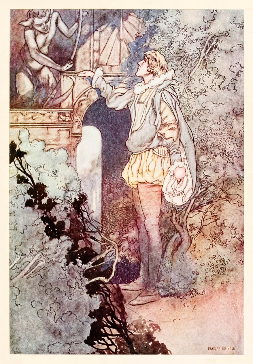 "Exegi Monumentum" i The Songs and Sonnets of William Shakespeare av Charles Robinson