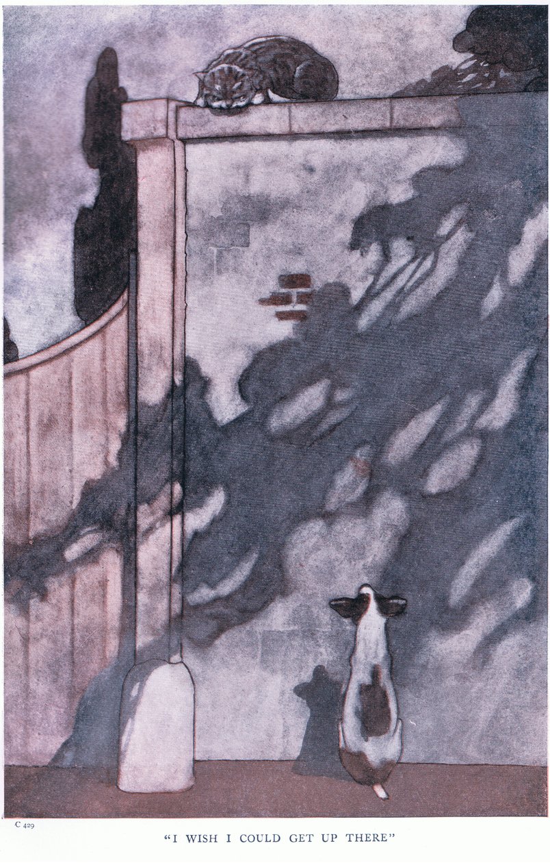 Jag önskar att jag kunde ställa upp där., 1930-talet av Charles Robinson