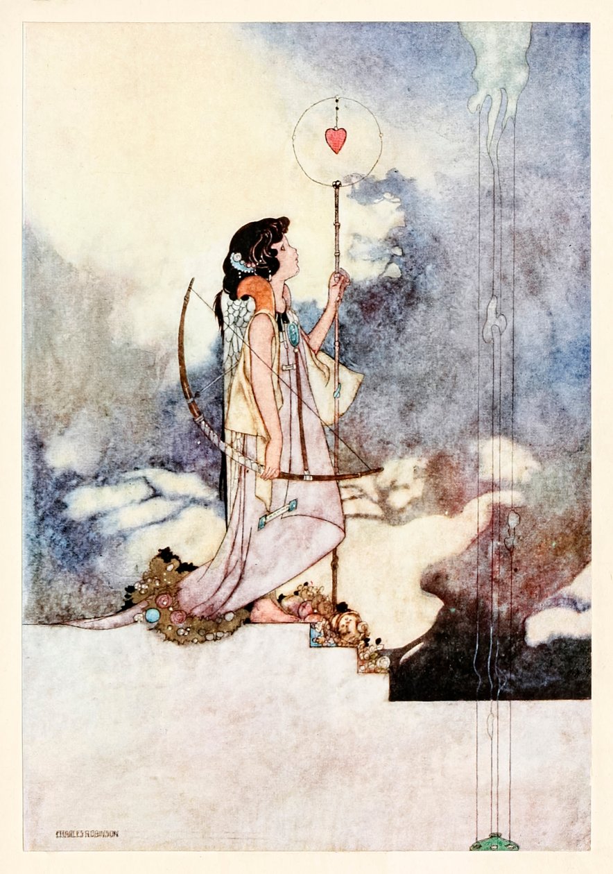 "In the court of love" från "Soul and Body" i The Songs and Sonnets of William Shakespeare av Charles Robinson