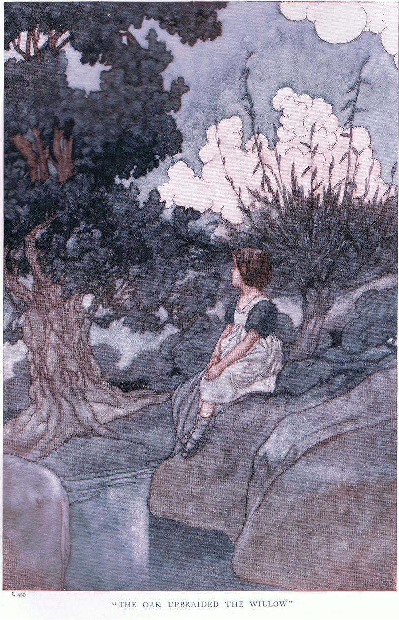 Eken anklagade Willow, 1930-talet av Charles Robinson