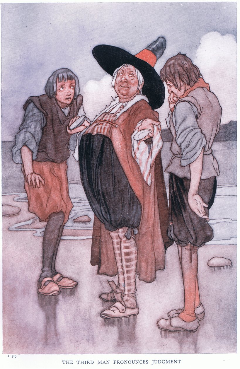 Den tredje mannen uttalar dom, 1930-talet av Charles Robinson