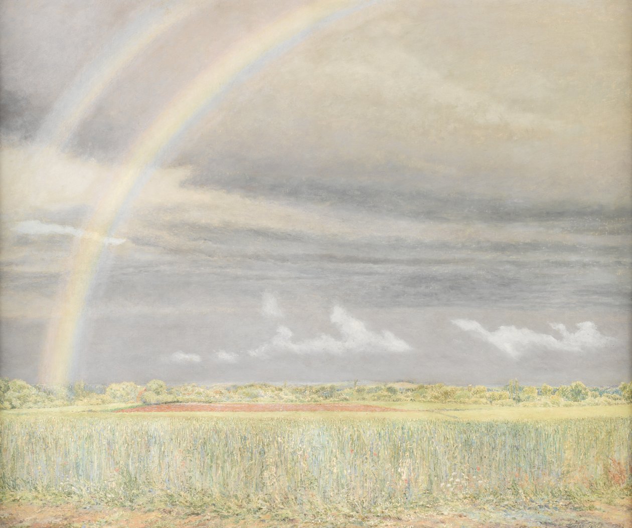 The Rainbow (olja på pannå) av Charles Robinson Sykes
