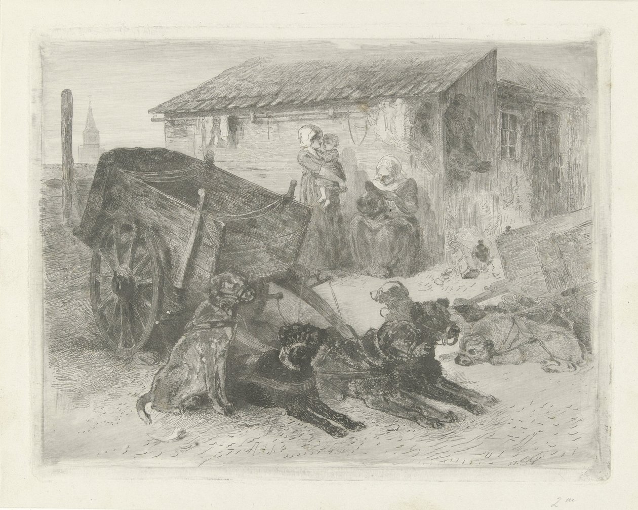 hundvagnen av Charles Rochussen