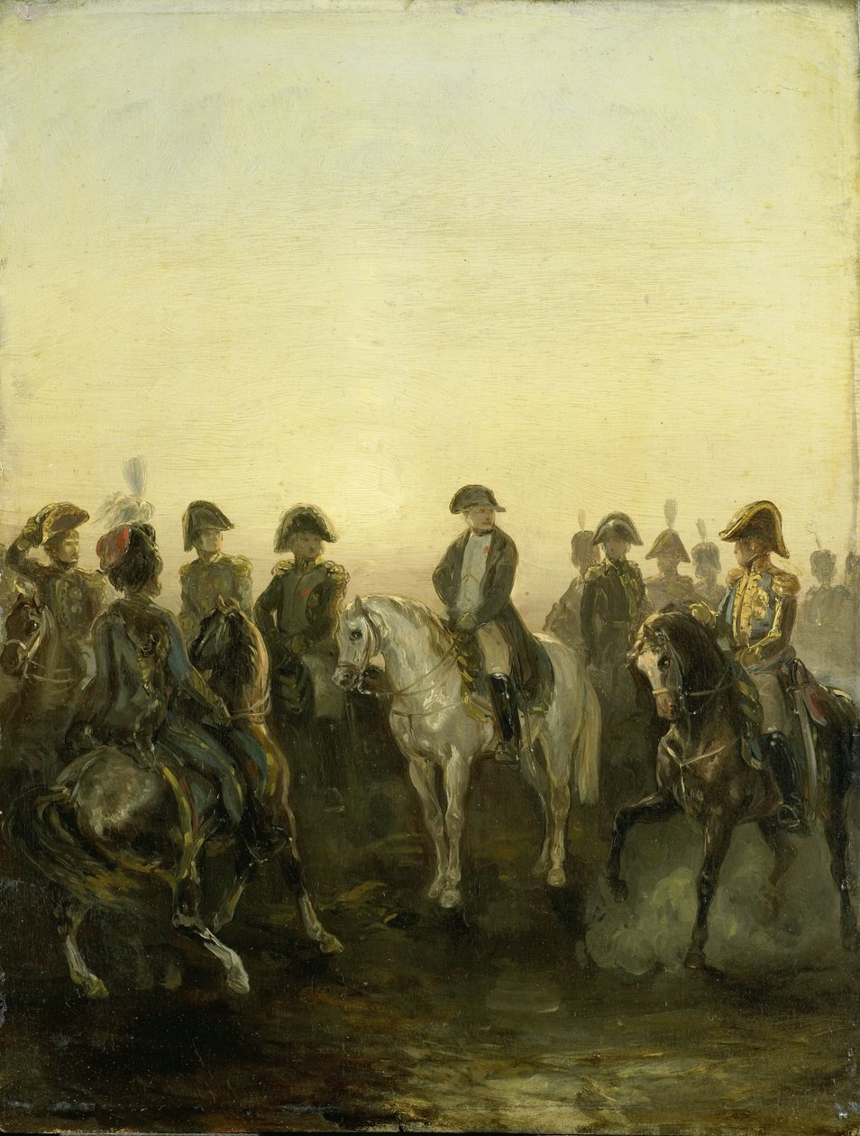 Napoleon med sin stav av Charles Rochussen