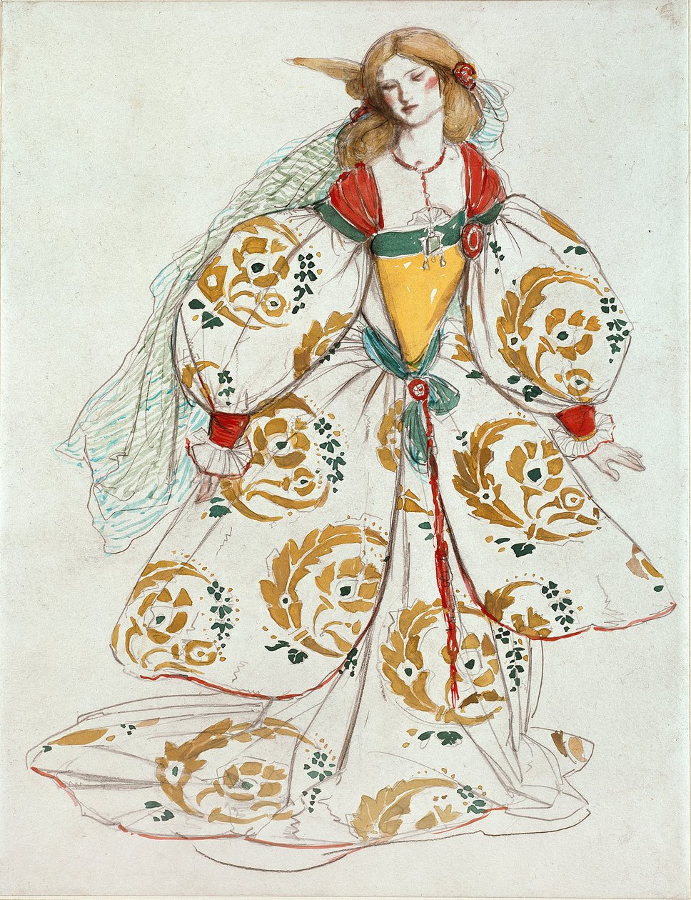 Kostymdesign, c1850-1880 av Charles S Ricketts