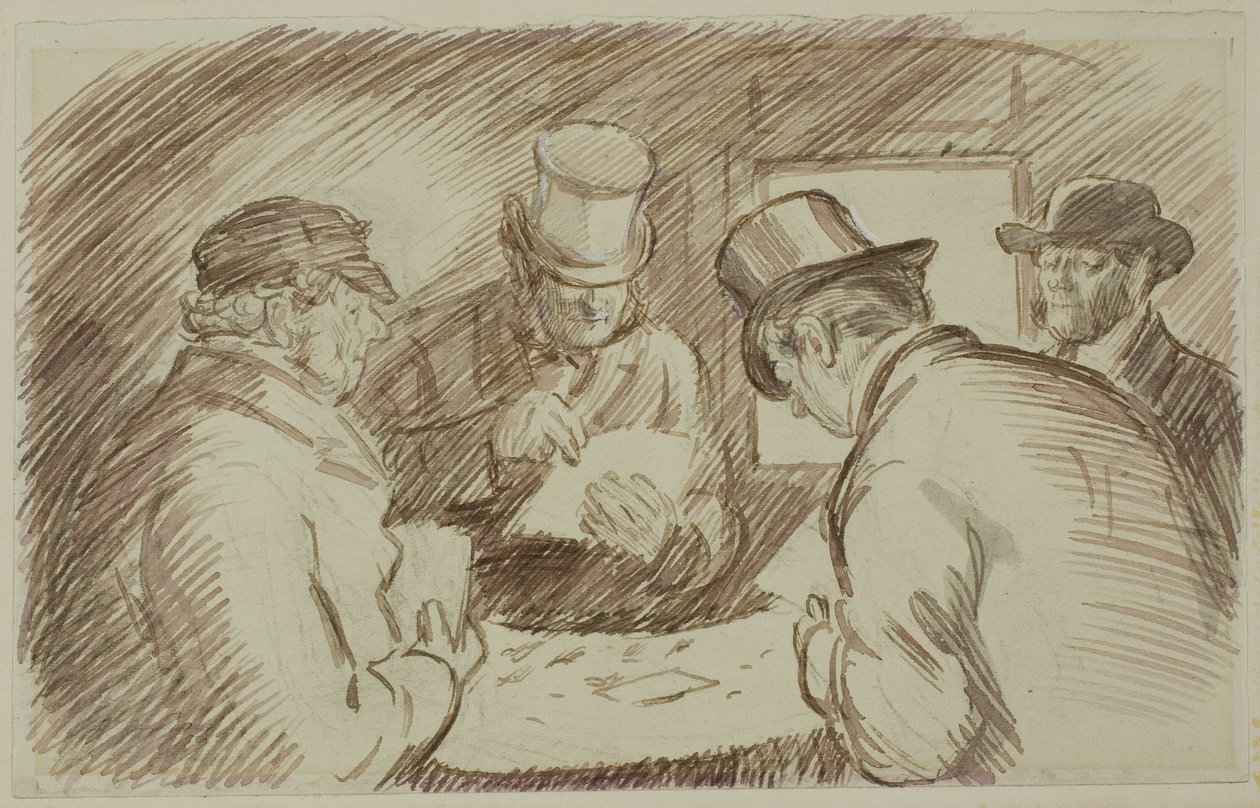 Ett kortspel av Charles Samuel Keene
