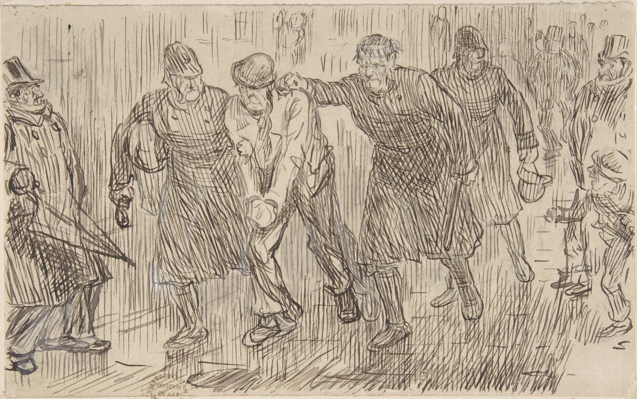 Happy Thought for Punch, 16 december 1876, 1876. av Charles Samuel Keene