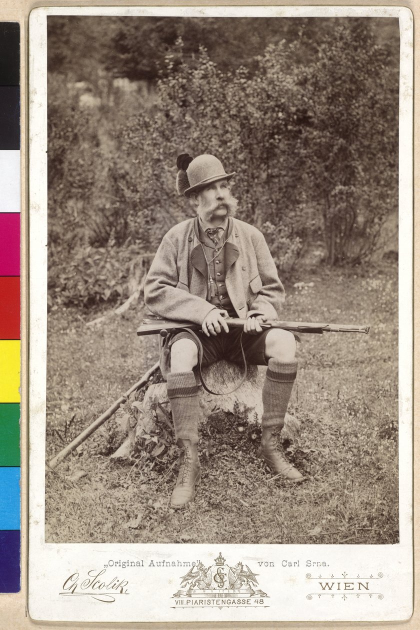 Franz Joseph I av Charles Scolik