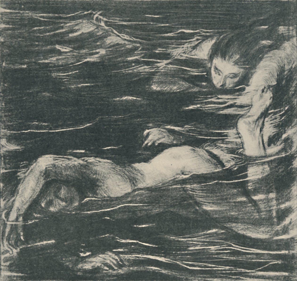 "Jakten", 1919 av Charles Shannon